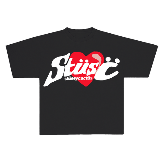 STÜSSY STUSC HEART TEE